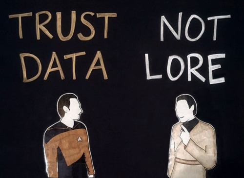 Data and Lore from Star Trek